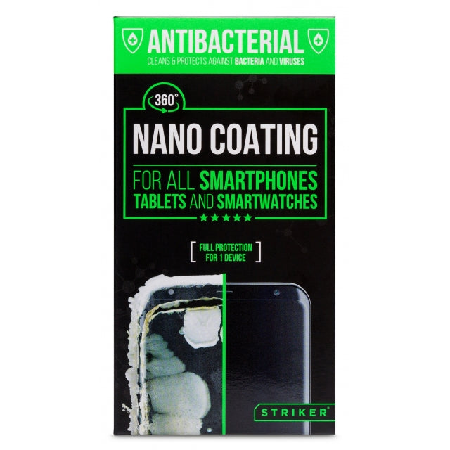 Striker Antibacterial Nano Coating Voor O.a. Smartphone En Tablets