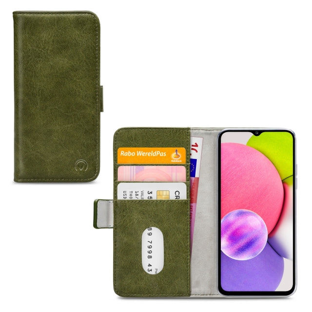 Mobilize Elite Gelly Wallet Book Case Samsung Galaxy A03S Green