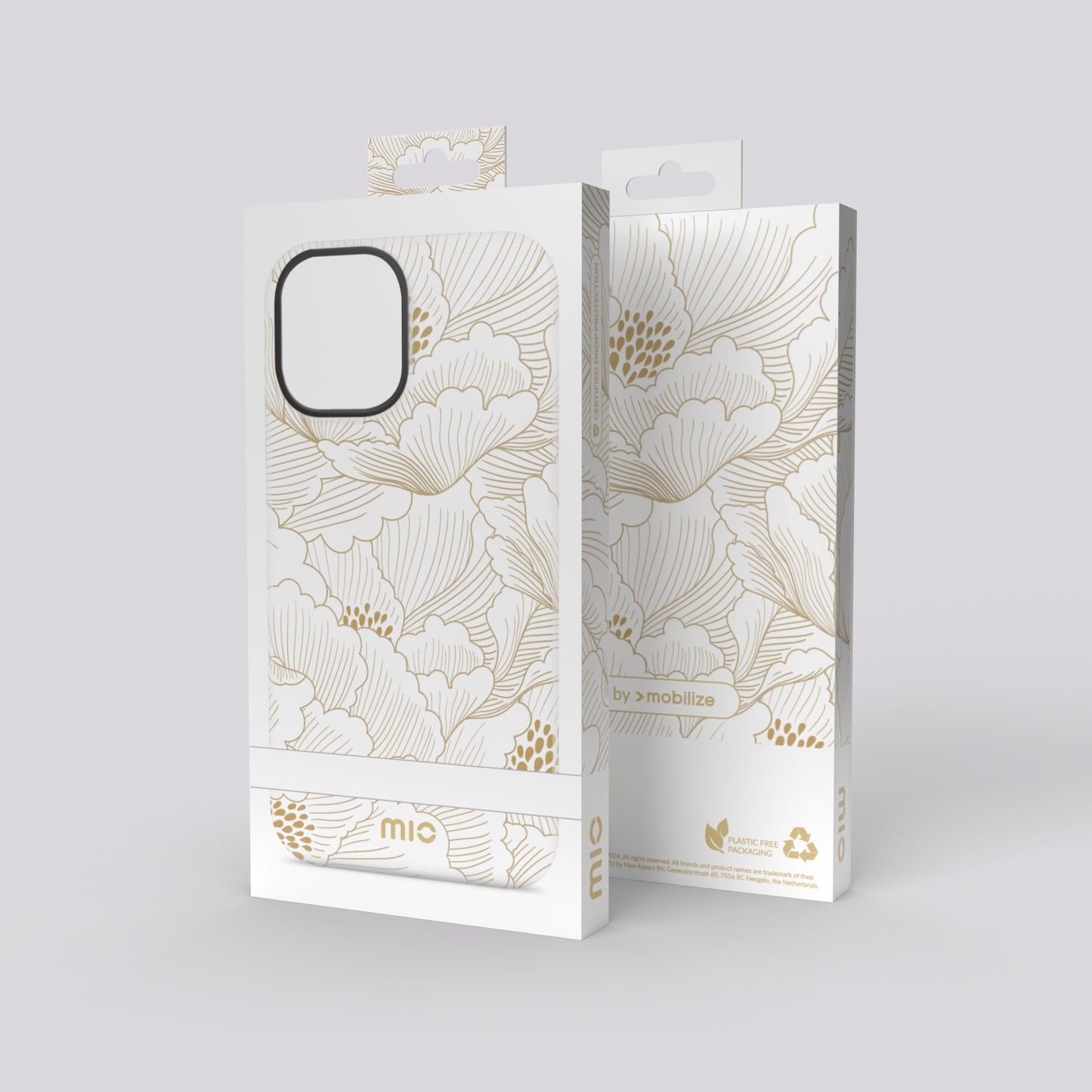 Mio By Mobilize Mio White Roses Magsafe Compatible For Samsung A55 5G