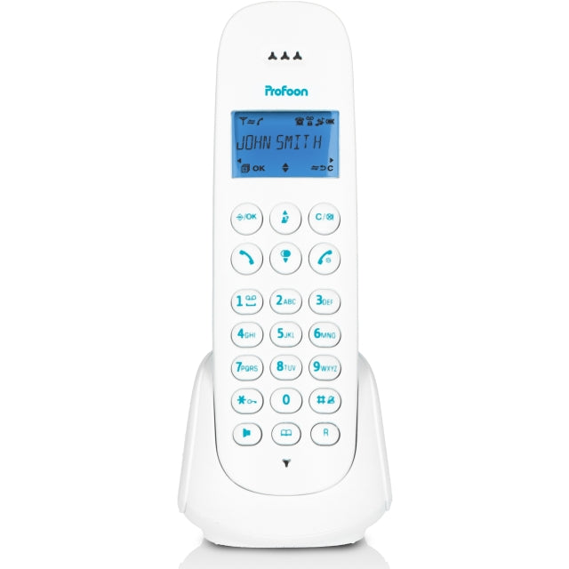 Profoon Pdx300Bw Profoon Dect Telefoon White/Blue