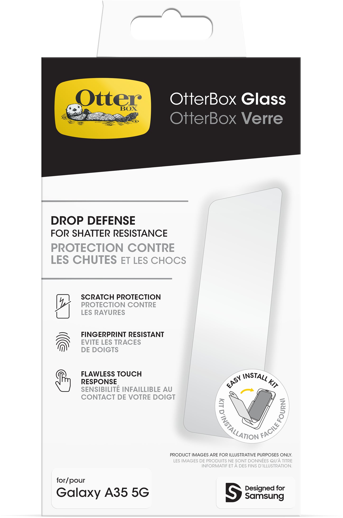 Otterbox Glass Screen Protector Samsung Galaxy A35 5G Clear