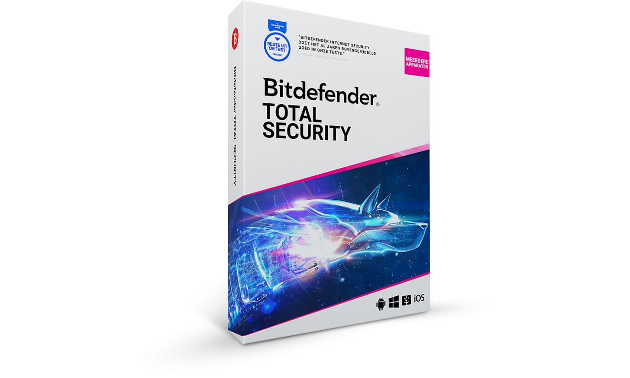 Bitdefender Total Security - 10 Apparaten