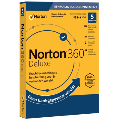 Norton 360 Deluxe - 5 Apparaten