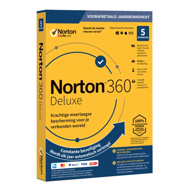 Norton 360 Deluxe (S) - 5 Apparaten