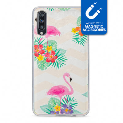 My Style Magneta Case For Samsung Galaxy A70 Flamingo