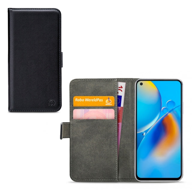 Mobilize Classic Gelly Wallet Book Case Oppo A74 4G Black