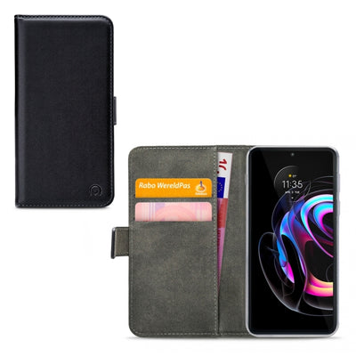 Mobilize Classic Gelly Wallet Book Case Motorola Edge 20 Black