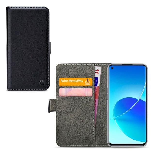 Mobilize Classic Gelly Wallet Book Case Oppo Reno6 5G Black