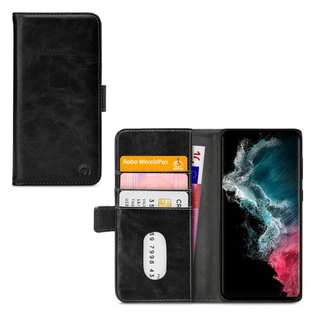 Mobilize Elite Gelly Wallet Book Case Samsung Galaxy S22 Ultra 5G Black