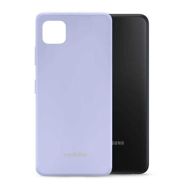 Mobilize Rubber Gelly Case Samsung Galaxy A22 5G Pastel Purple