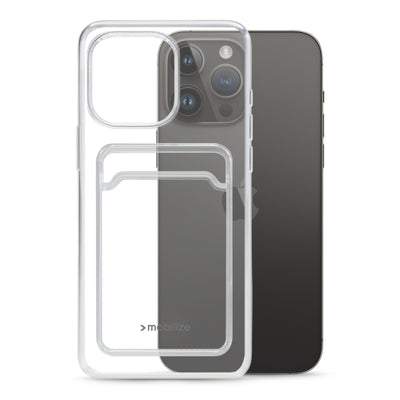 Mobilize Gelly Card Case Apple Iphone 14 Pro Max Clear