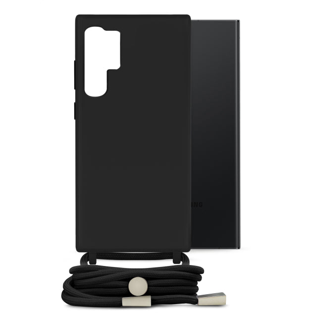 Mobilize Lanyard Gelly Case For Samsung Galaxy S23 Ultra 5G Black