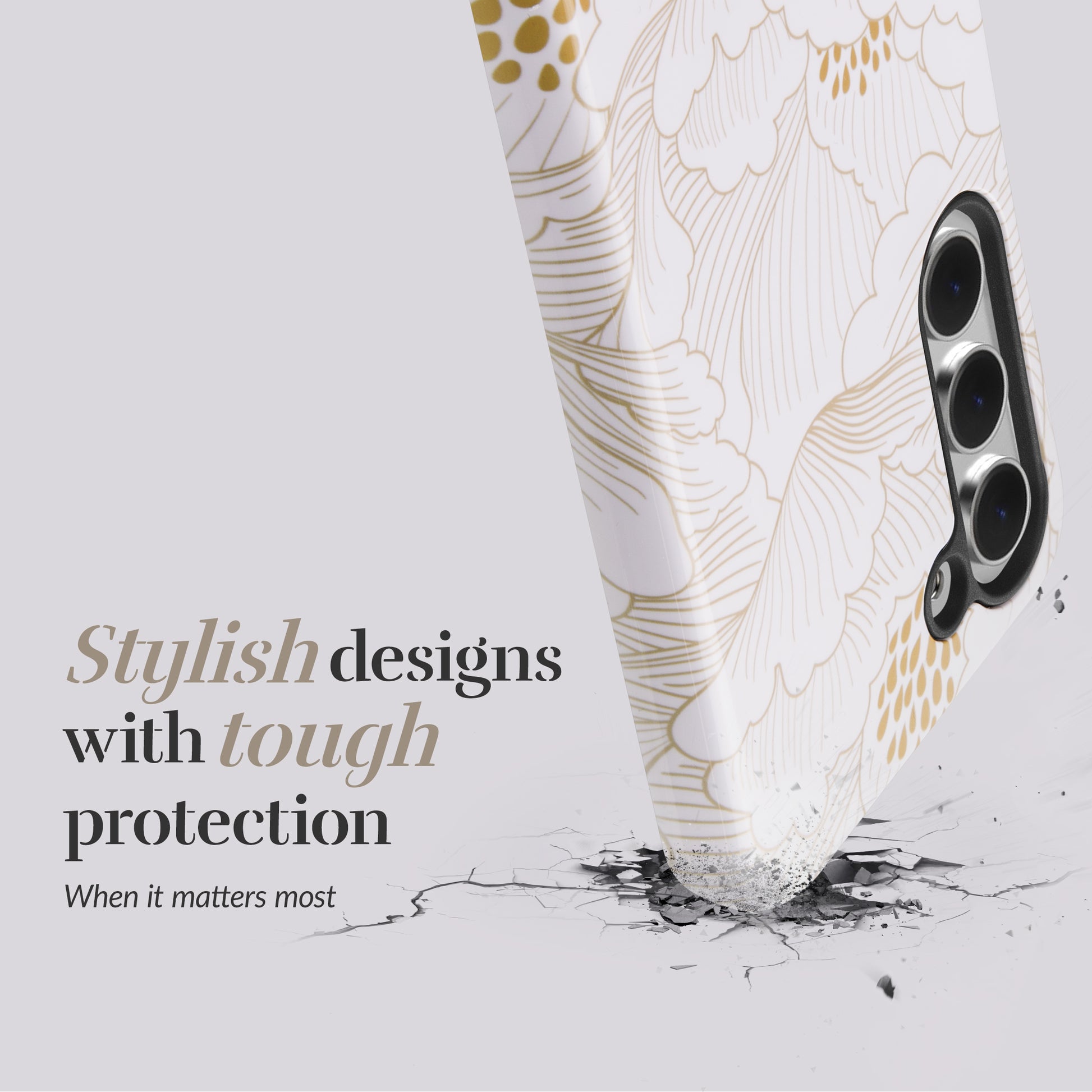 Mio By Mobilize Mio White Roses Magsafe Compatible For Samsung A55 5G