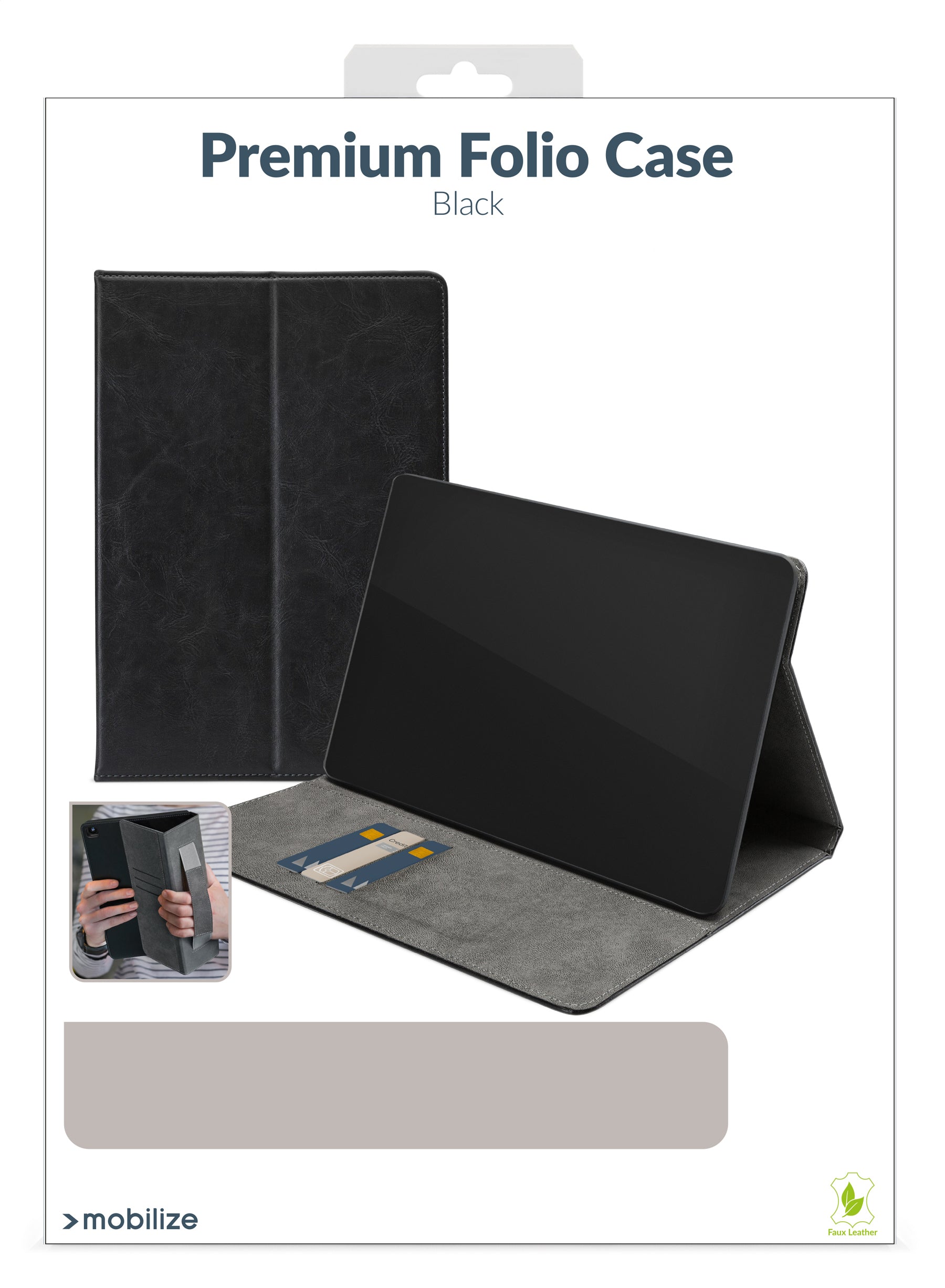 Mobilize Premium Folio Case Apple Ipad Pro 11 (2024) Black