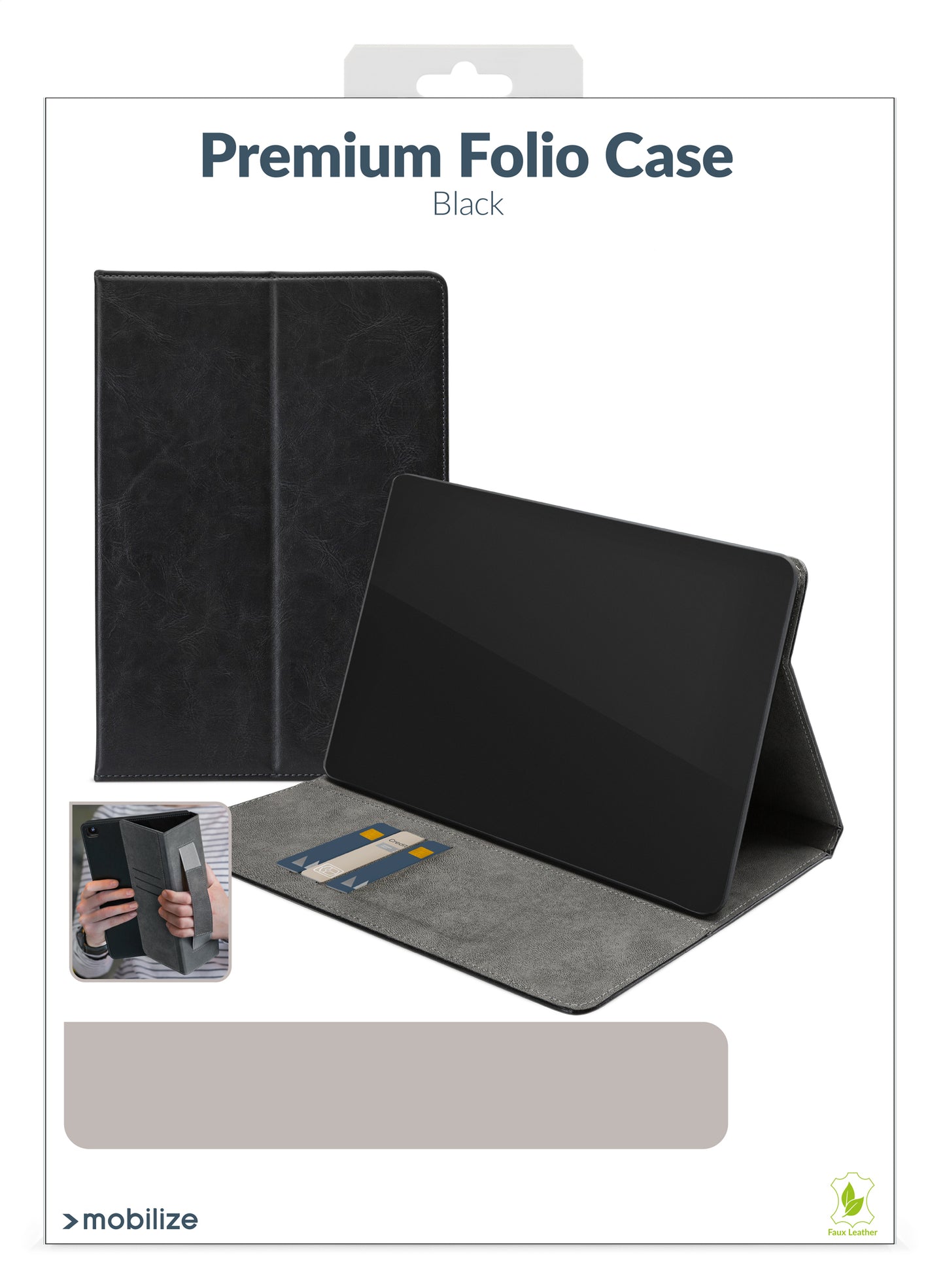 Mobilize Premium Folio Case Apple Ipad Pro 13 (2024) Black