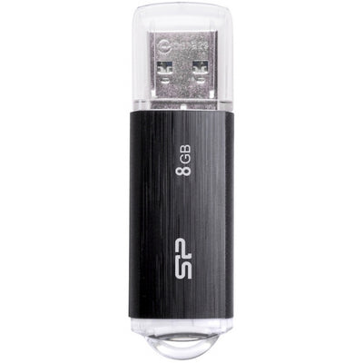 Silicon Power U02 Ultima Usb Pendrive 8Gb Usb 2.0 Black
