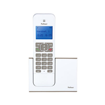 Profoon Pdx-8400 Profoon Dect Telefoon White/Taupe