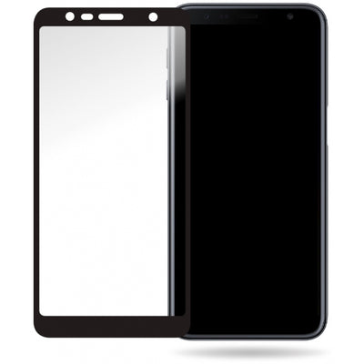 Mobilize Glass Screen Protector - Black Frame - Samsung Galaxy J6+