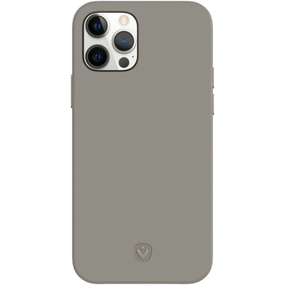 Valenta Leather Back Cover Snap Luxe Apple Iphone 12/12 Pro Grey