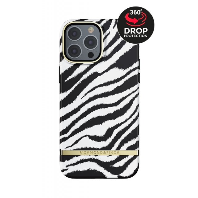 Richmond & Finch Freedom Series One-Piece Apple Iphone 13 Pro Max Zebra