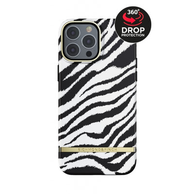 Richmond & Finch Freedom Series One-Piece Apple Iphone 13 Pro Max Zebra