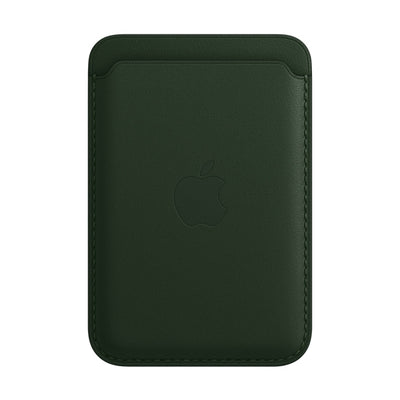 Apple Mm0X3Zm/A Apple Leather Wallet With Magsafe Sequoia Green