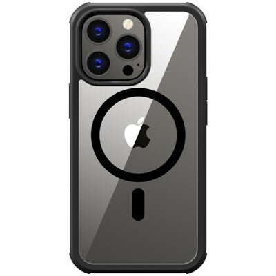 Valenta Tempered Glass Full Cover Magsafe Bumper Case Apple Iphone 14 Pro Max Black