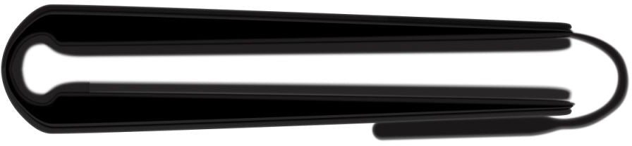 Valenta Card Case Plus Wallet Snap 2-In-1 Black