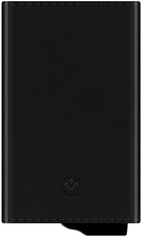 Valenta Card Case Plus Wallet Snap 2-In-1 Black