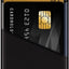 Valenta Card Case Plus Wallet Snap 2-In-1 Black