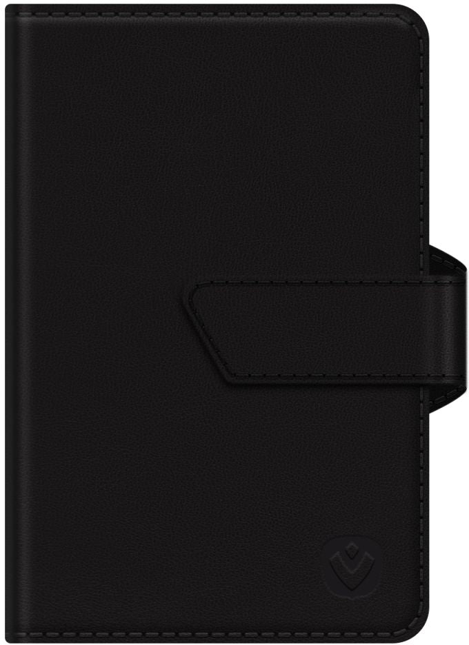 Valenta Card Case Plus Wallet Snap 2-In-1 Black