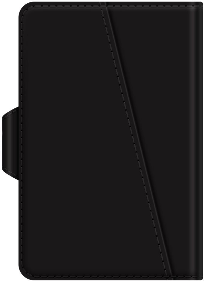Valenta Card Case Plus Wallet Snap 2-In-1 Black