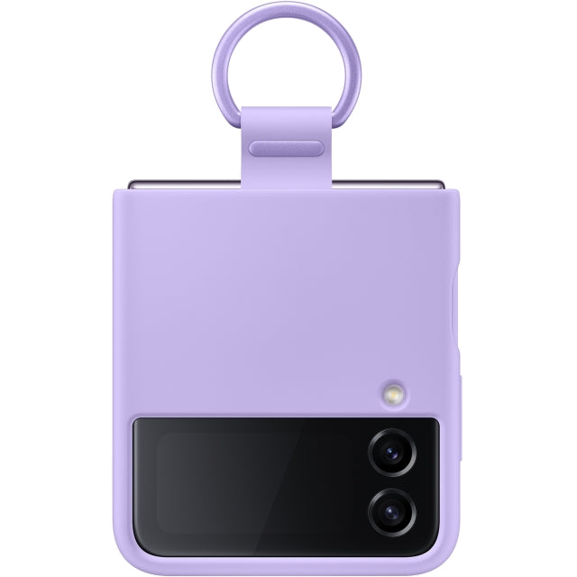 Samsung Ef-Pf721Tvegww Samsung Silicone Cover With Ring Galaxy Z Flip4 Bora Purple