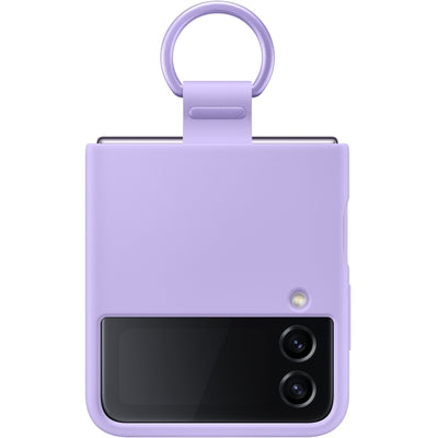 Samsung Ef-Pf721Tvegww Samsung Silicone Cover With Ring Galaxy Z Flip4 Bora Purple
