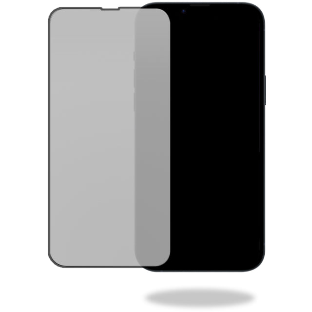Mobilize Privacy Glass Screen Protector - Black Frame - For Apple Iphone 15 Pro Max