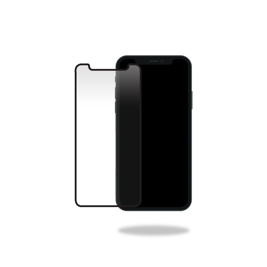 Mobilize Privacy Glass Screen Protector - Black Frame - For Apple Iphone 12/12 Pro