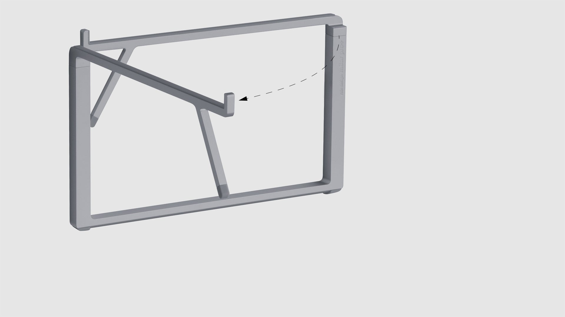 Rain Design Mbar Pro+ Foldable Laptop Stand Space Grey