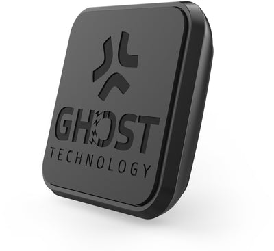 Celly Ghostfix Universal Magnetic Car Holder + 3 Metal Plates Xl Black