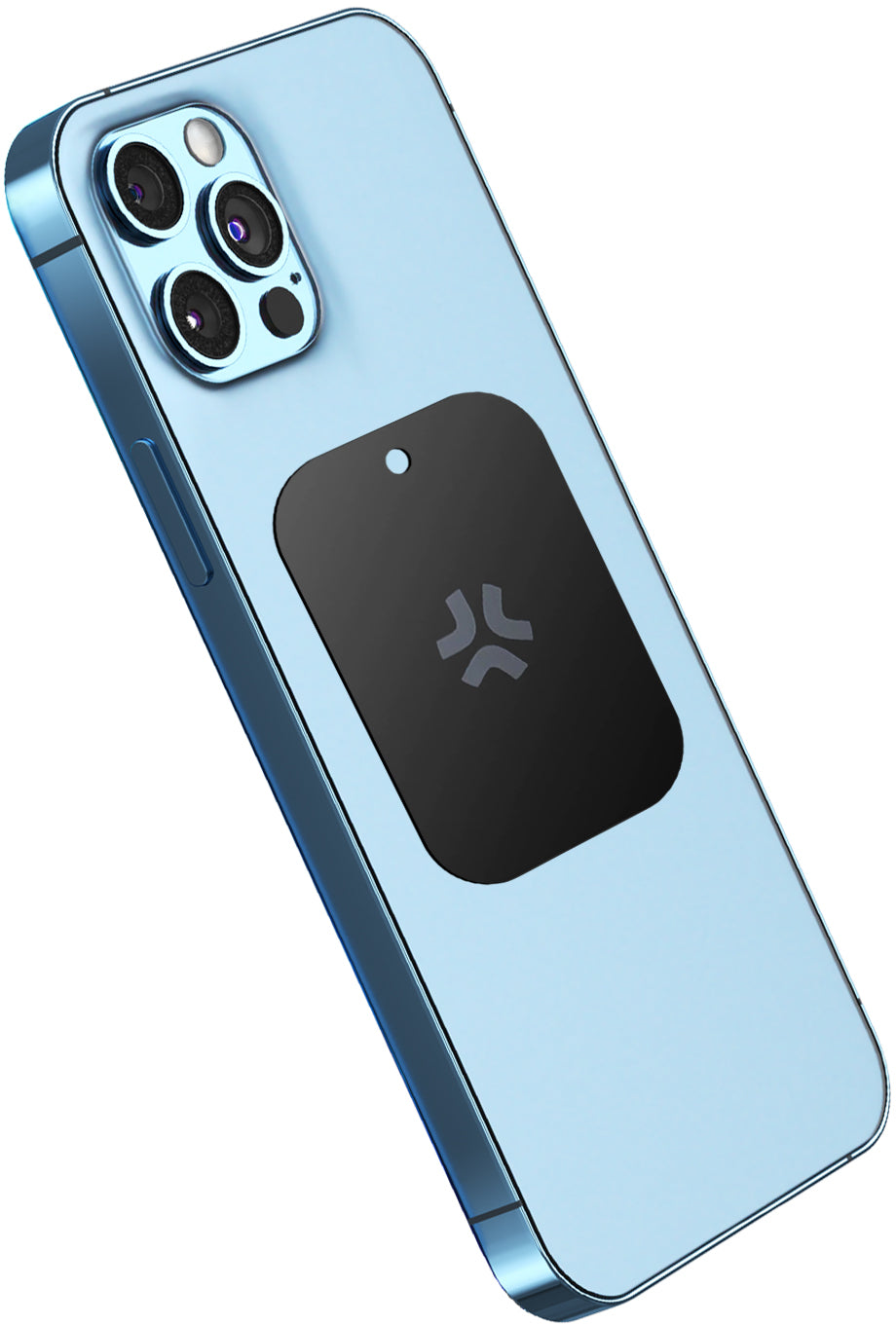 Celly Ghostfix Universal Magnetic Car Holder + 3 Metal Plates Xl Black