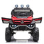 Mercedes Umimog Truck - Rood/Zwart