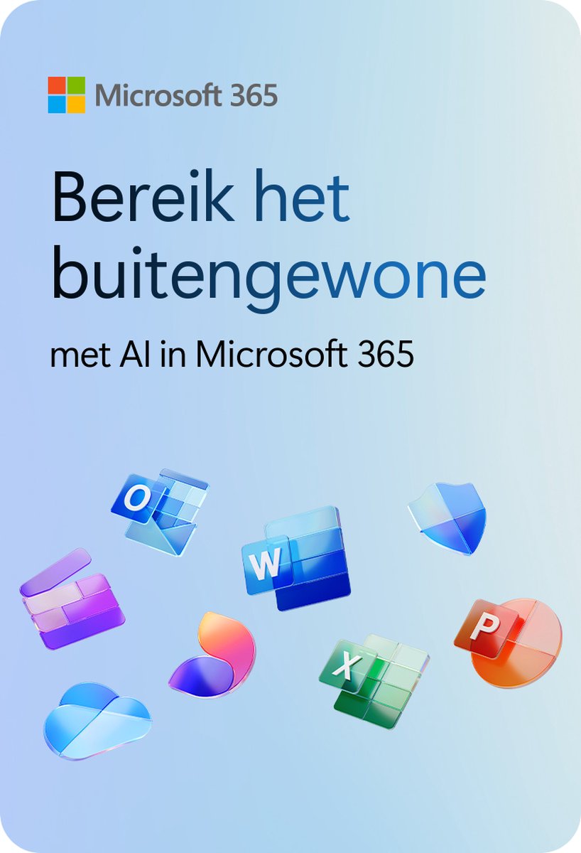 Microsoft 365 Personal - 1 Gebruiker 1 Jaar - Inclusief updates