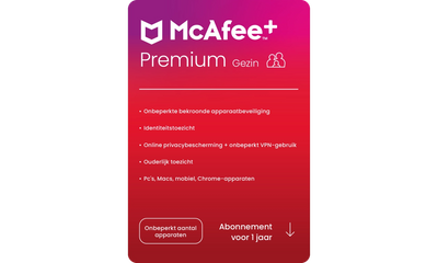 McAfee+ Premium Family - Onbeperkt Apparaten