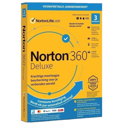 Norton 360 Deluxe (S) - 3 Apparaten