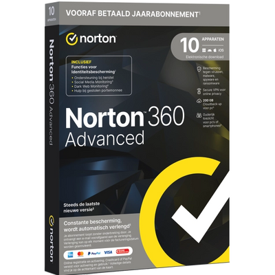 Norton 360 Advanced - 10 Apparaten