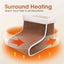 Electric Foot Heater 5 Modes Heating Control Setting Washable Heated Thermal Foot Warmer Massager Foot Care Pad Cushion